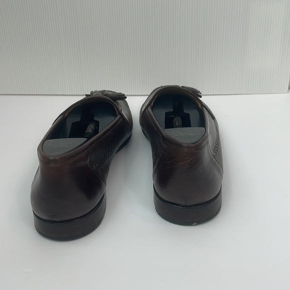 Mezlan leather mens dress shoes handmade in Spain Sz 10 main image 12